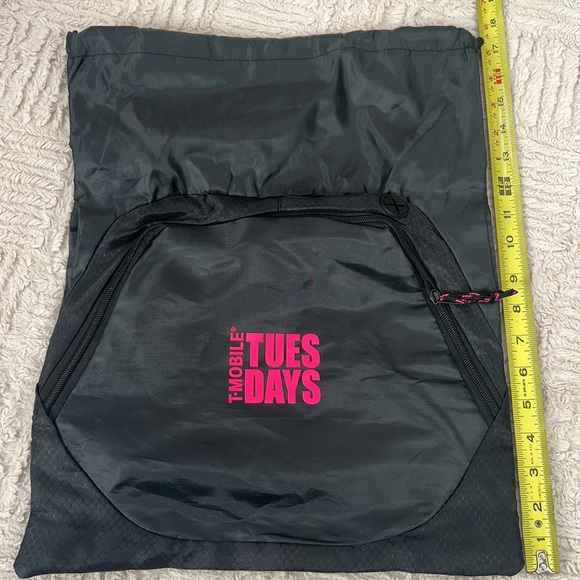 T-Mobile Tuesdays Drawstring Backpack Bag - Brand new - Picture 8 of 16